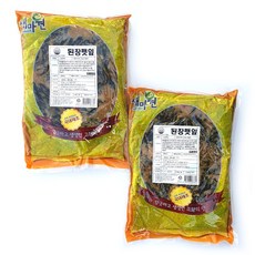 새마원 HACCP 된장깻잎 된장깻잎장아찌 2kg 깻잎김치, 2개