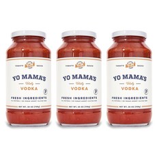 요마마스푸드 벨베티 보드카 토마토 소스, 3개, 708g