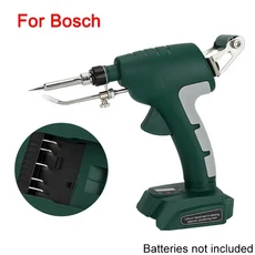 Makita/Dewalt/Milwaukee/Bosch 18V 20V 리튬 배터리 휴대용 무선 전기 납땜 인두 총 고속 용접 도구, [01] For Bosch