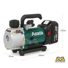 ASADA 淺田 VP-161 充電式適用冷氣作業 可裝牧田電池, 真空機