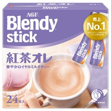 AGF Blendy 即溶紅茶歐蕾隨身包, 9.5g, 24入, 6個