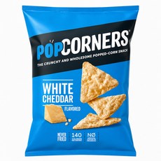 팝코너스 팝트 콘 스낵 Popcorners, 화이트 체다치즈맛, 1개