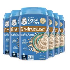 거버 2단계 이유식 그레인 앤 글로우 멀티그레인 Gerber Baby Cereal 2nd Foods Grain & Grow, -