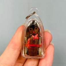 阿贊巴蜀 2559年 捏宏萌掛 特別木刻版本 - 強力招財不愁吃穿