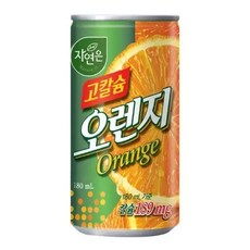 자연은 고칼슘 오렌지주스, 180ml, 60개