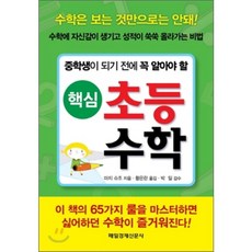 핵심 초등 수학 : 중학생이 되기 전에 꼭 알아야 할, 매일경제신문사