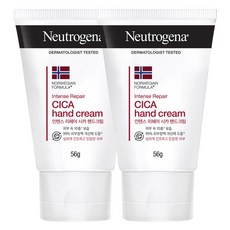 뉴트로지나 인텐스 리페어 시카 핸드크림, 56g, 2개