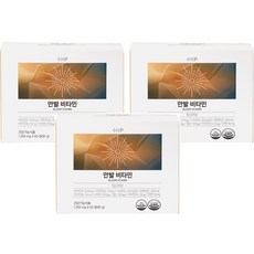 맥주효모와 비오틴이 함유된 만발비타민, 3박스, 60정