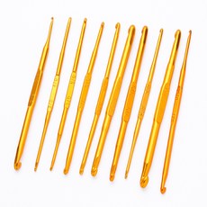 미소데이샵 양쪽 코바늘 10p 세트 모사용, 1세트