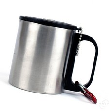 보온보냉 이중 등산컵 브이앤맥 머그컵, 1개