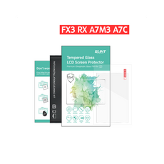 GC 글린트 소니 FX3 / RX시리즈 / A7M3 / FX30 / A7C / A1 전용 강화유리 액정보호필름, 1개, GCF-RXA7