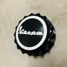 Vespa 4T 偉士牌 汽油蓋，多色可選，提升愛車質感, 1個, 黑色