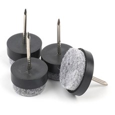 이군 소음방지패드 4P 의자다리캡원형, 28mm - 화이트