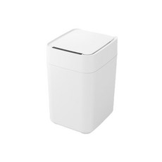 LC 2代 自動打包感應式垃圾桶 17L, 珍珠白(附1盒垃圾袋), 白色