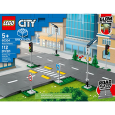 레고 시티 60304 도로 조립판, 혼합색상, 1개
