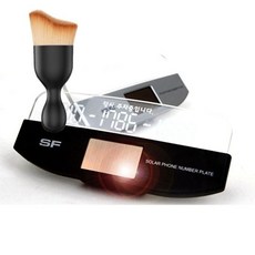 가게 안내용 게시판 LED 공지 알림판 단 번호판 업소, 검정