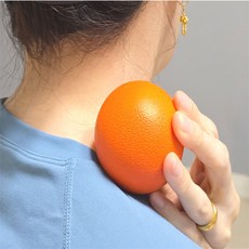 마사지볼 지압볼 TPE 땅콩 퍼플 듀얼, 1개, 핑크(b)