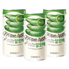 자연은 알로에 주스 캔, 180ml, 60개