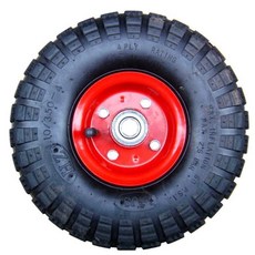 風輪 專業 8吋/10吋 打氣輪胎 彈力輪 推車輪 輪子 腳輪 工具車輪 固定 活動 風輪 附培林 手推車輪, 1個, 8”