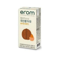 이롬 황성주 박사의 국산콩 두유 호두와 아몬드, 190ml, 80개