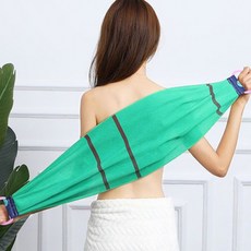 대형 1p 등때밀이 등밀이때타올 손잡이, 1개