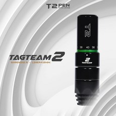 T2 雙打機 Tagteam 2代 紋身機, 1個, SOL無線電源*1+T2二代雙打機