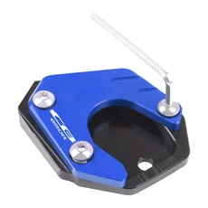 CB 650R CB650R CB300R 2019-2023 CB 650 R CB500XF CB400X 오토바이 킥 스탠드 확장 플레이트 풋 사이드 스탠드 패드, [01] blue-with logo