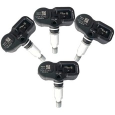 TPMS 센서 도요타 렉서스 스카이언 폰티악 호환 315MHz 타이어 압력 모니터링 시스템 캠리 RAV4 야리스 코롤라용교체 부품 번호 42607-33011 42607-3302, 4 packs