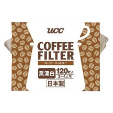 유씨씨 커피 필터 2-4인용 브라운, 1개, 120개