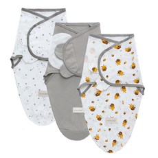 미라클 베이비 신생아 속싸개 3개입 세트