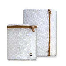 문스앤 항균 무형광 벌집 세탁망 브래지어용 속옷용 2종세트, 속옷용2종_머스터드, 1세트