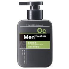 曼秀雷敦 男士冰振活炭潔面乳150ml, 1個