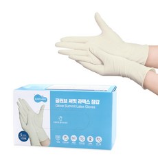 글러브써밋 라텍스장갑 S, 소(S), 100매입, 1개
