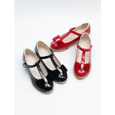 여아 리본 보석 메리제인 구두 120599