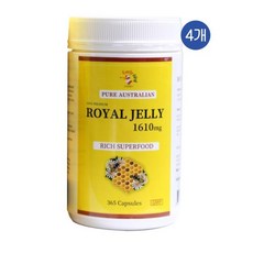 Early Bird Royal Jelly1610 1610mg 얼리버드 로얄젤리1610 1610mg 365캡슐 4팩, 365정, 4개