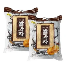 바삭 눈꽃 쌀과자 900g 2개, 1개