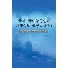 국제 국내항공법과 개정상법: 항공운송편, 한국학술정보, 김두환 저