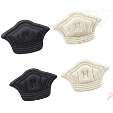 별별마켓 신발 뒤꿈치패드 발각질패드, 10mm 블랙