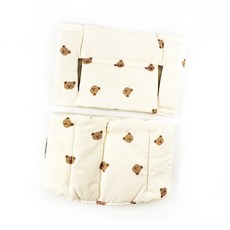 酷喜幼幼 挪威Stokke Tripp Trapp成長椅坐墊，多款顏色可選，提升寶寶乘坐舒適度, 小熊