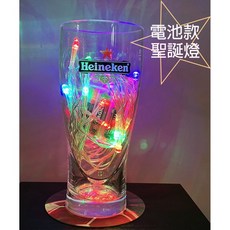 電池款 聖誕燈 LED燈串 聖誕樹裝飾燈 氣氛燈, 1個, 2入-3米閃爍彩燈(20燈)