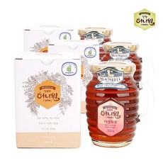 허니원 야생화 벌꿀 핸들컵300gx3병, 3개, 300g