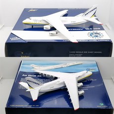 Geminijets 우크라이나 안토노프 AN-124 비행기 모형 수송기 다이캐스트 1:400, 1개, 원컬러