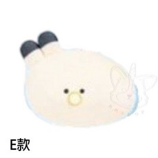 M.M小舖 YELL 轉蛋 扭蛋 圓眼小牡蠣絨毛吊飾 牡蠣造型玩偶娃娃 全6款, 1個, E款/睜眼兔兔牡蠣款 1F