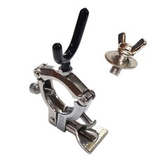 TFC 다용도 선상 거치대 쭈꾸미 주름관 클램프 DIY 로드거치대 낚시받침대, 단품