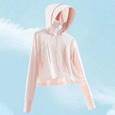 黑膠防曬衣女冰皮原紗防紫外線UPF50+可拆卸大帽檐短款防曬衣