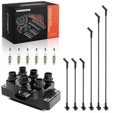 A-Premium 포드 익스플로러 2006-2010 익스플로러 스포츠 트랙 머스탱 레인저 & 마쓰다 B4000 및 머큐리 마운티니어 V6 4.0L와 호환되는 6개의 스파, A-Premium 포드 익스플로러 2006-2010,