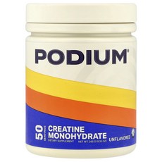 새해 건강을 선물하세요 Podium Nutrition 크레아틴 일수화물 무맛 265g(9.35oz) 특별관리진행, PodiumNutrition크레아틴일수화물무맛265g9, 265g, 1