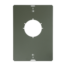 원스위크라이프 캠핑 IGT 테이블 알루미늄 상판 버너 플레이트 1.0 유닛, 1개, 카키