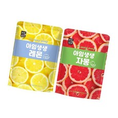 과즙음료 녹차원 아임생생 레몬 자몽 파우치 2kg, 1개, 1개
