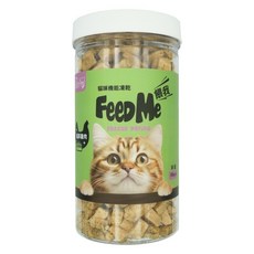 Petroyal Feed Me 雙機能貓咪凍乾 雞肉貓草口味 150g 冷凍乾燥貓零食, 1個, (雙機能) 雞肉+貓草150g*1罐